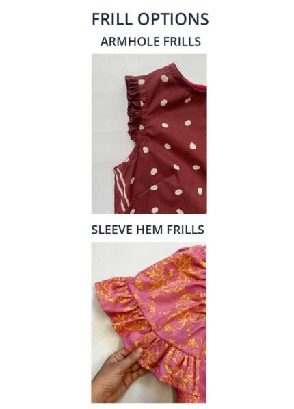 Add frills to the armholes / sleeve hem of my existing Emperor's garment - from £30