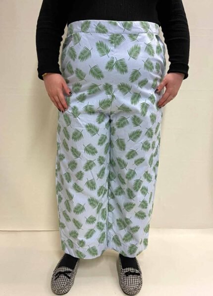 Palm Leaf Trousers- ref 11 - Resale item - Approx 18-20