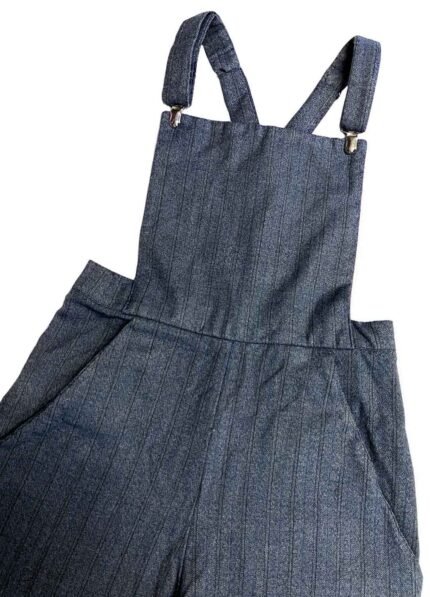 Blue Stripe Dungarees - ref 222 - Resale item - Approx 12-14