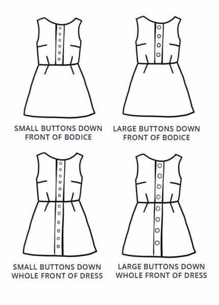 Design your own: Button-up A-Line Dress
