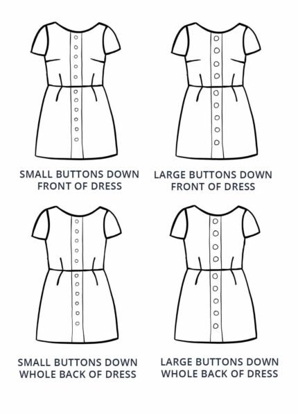 Design your own: Button-up Mini Dress