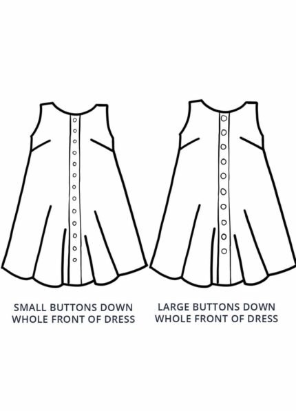 Design your own: Button-up Trapeze Dress