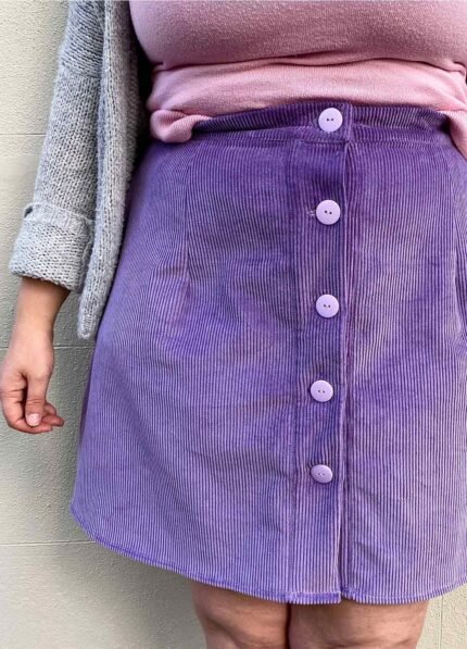 Design your own: Button-up A-line Mini Skirt
