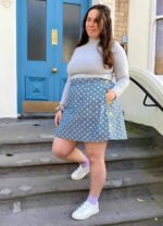 Design your own: Button-up A-line Mini Skirt