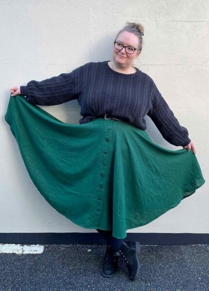 Design your own: Button-up Circle Skirt