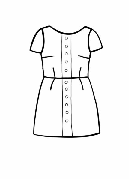 Design your own: Button-up Mini Dress