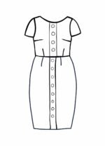 Design your own: Button-up Pencil Dress