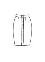 Design your own: Button-up Pencil Skirt