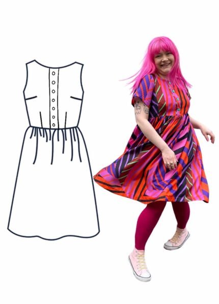 Design your own: Button-up Tea Dress