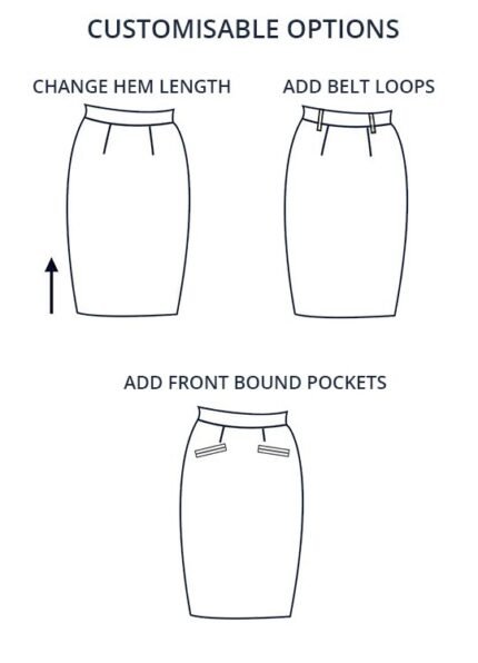 Alice's Bundle - UK 18-20 Pencil Skirt Two Piece + Accessories