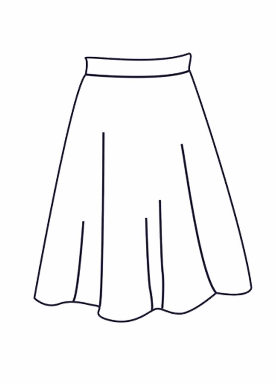 Design your own: Unlined Organdy Circle Skirt