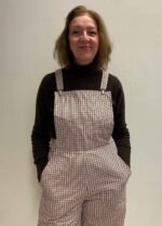 Check Dungarees - ref 49 - Resale item - Approx 12-14