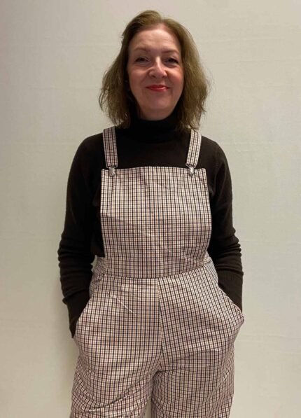 Check Dungarees - ref 49 - Resale item - Approx 12-14
