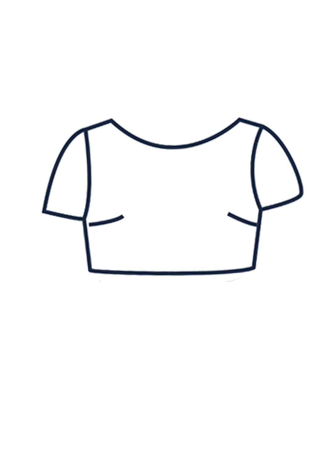 Design your own: Unlined Organdy Crop-top