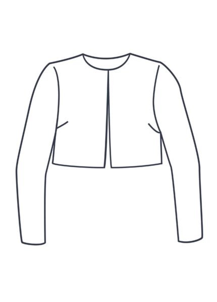 Design your own: Loungewear Cropped Jacket