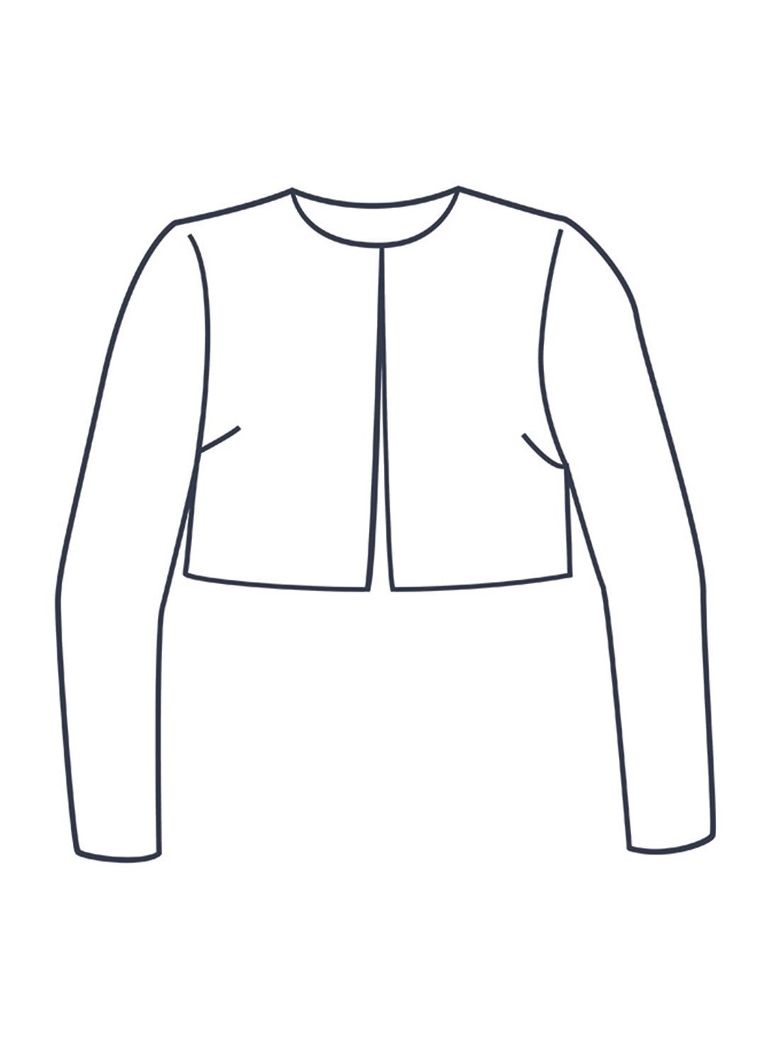 Design your own: Loungewear Cropped Jacket