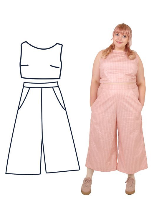 Design Your Own: Culottes Two-Piece