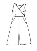 Design your own: Culottes Wrapover Jumpsuit