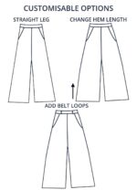 Design your own: Wide Leg Loungewear Wrapover Jumpsuit