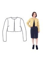 Design your own: Loungewear Cropped Jacket