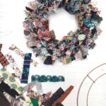 Fabric Wreath Kit - 20cm frame
