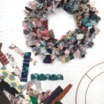 Fabric Wreath Kit - 30cm frame