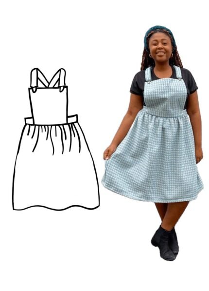 Design your own: Gathered Pinafore Dress
