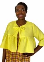 Gathered bed jacket