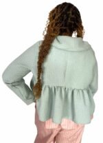 Gathered bed jacket