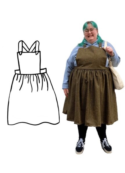 Design your own: Gathered Pinafore Dress