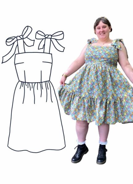 Design your own: Gathered Strap Dress