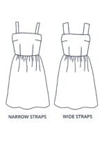 Design your own: Gathered Strap Dress