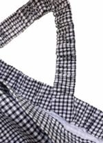 Micro gingham playsuit - ref 262 - Resale item - Approx UK 14-16