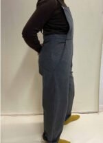 Grey Stripe Dungarees - ref 37 - Resale item - Approx 12-14