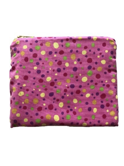 Pink Dotty Make Up Bag