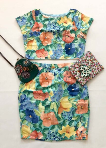Alice's Bundle - UK 18-20 Pencil Skirt Two Piece + Accessories