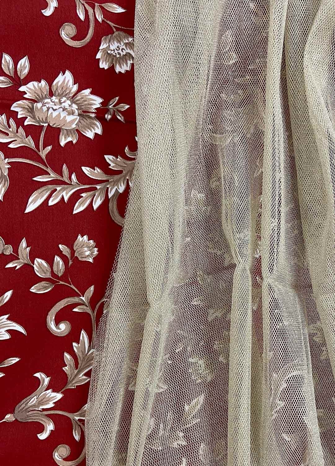 Design your own: Tulle design your own garments with another main fabric as the lining
