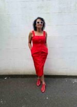Add a button-up fastening to my unmade Skater, A-line, Mini or Pencil dress style from £45