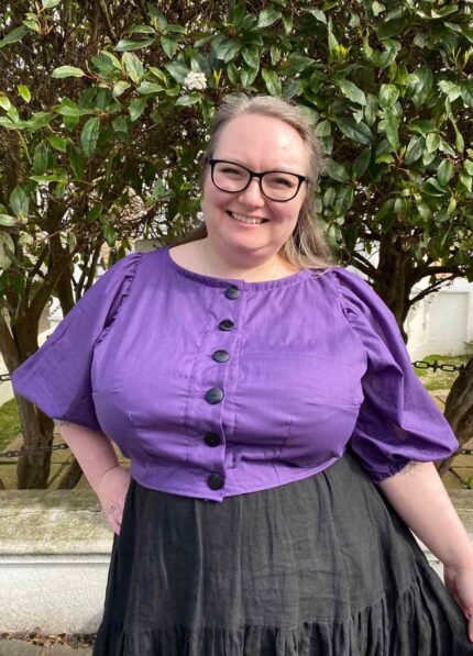 Design your own: Button-up Tiered Top