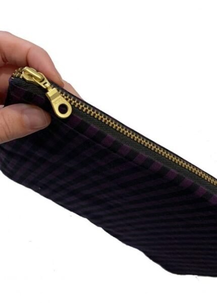 Purple Gingham Tablet Case