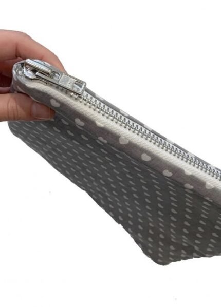 Grey Heart Print Tablet Case