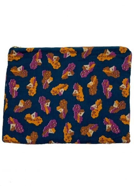 Blue Printed Tablet Case