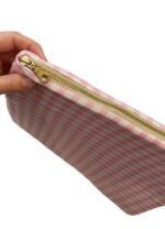 Pink Gingham Tablet Case