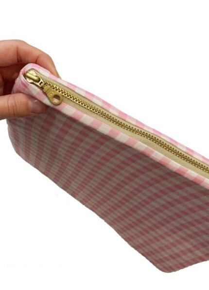 Pink Gingham Tablet Case