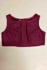 Berry Wool Crop top - ref 24 - Resale item - Approx 12-14