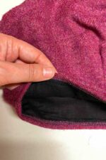 Berry Wool Crop top - ref 24 - Resale item - Approx 12-14