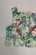 Floral Crop top- ref 71 - Resale item - Approx 14-16