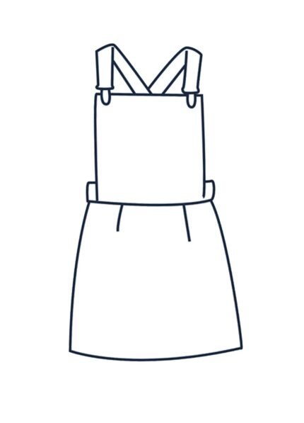Design your own: Loungewear Dungaree Mini Dress