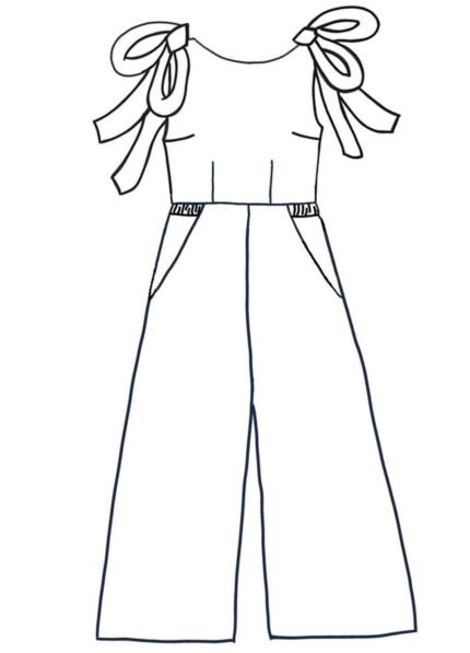 Design your own: Wide Leg Loungewear Jumpsuit