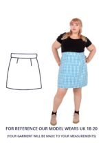 Design your own: Unlined Organdy Mini Skirt